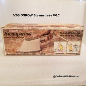 Vintage OSROW Steamstress in the box VG